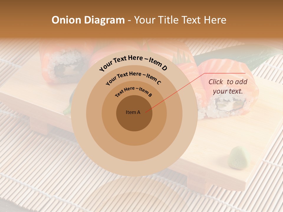 Aromatic Ginger Fish PowerPoint Template