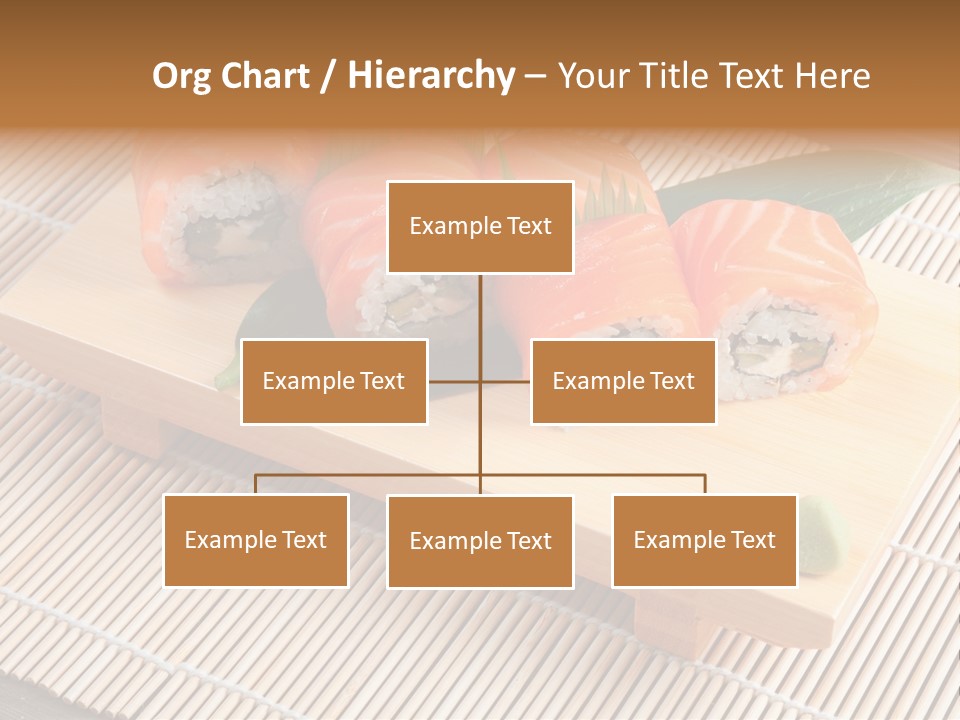 Aromatic Ginger Fish PowerPoint Template