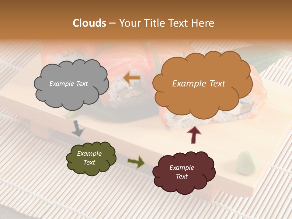 Aromatic Ginger Fish PowerPoint Template