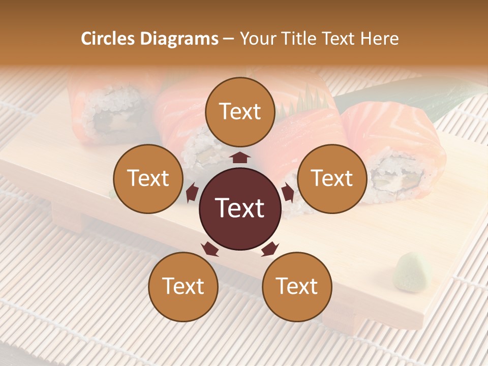 Aromatic Ginger Fish PowerPoint Template