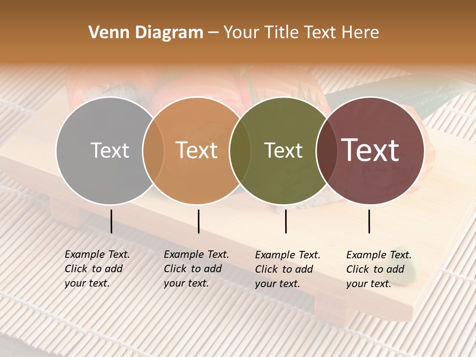 Aromatic Ginger Fish PowerPoint Template