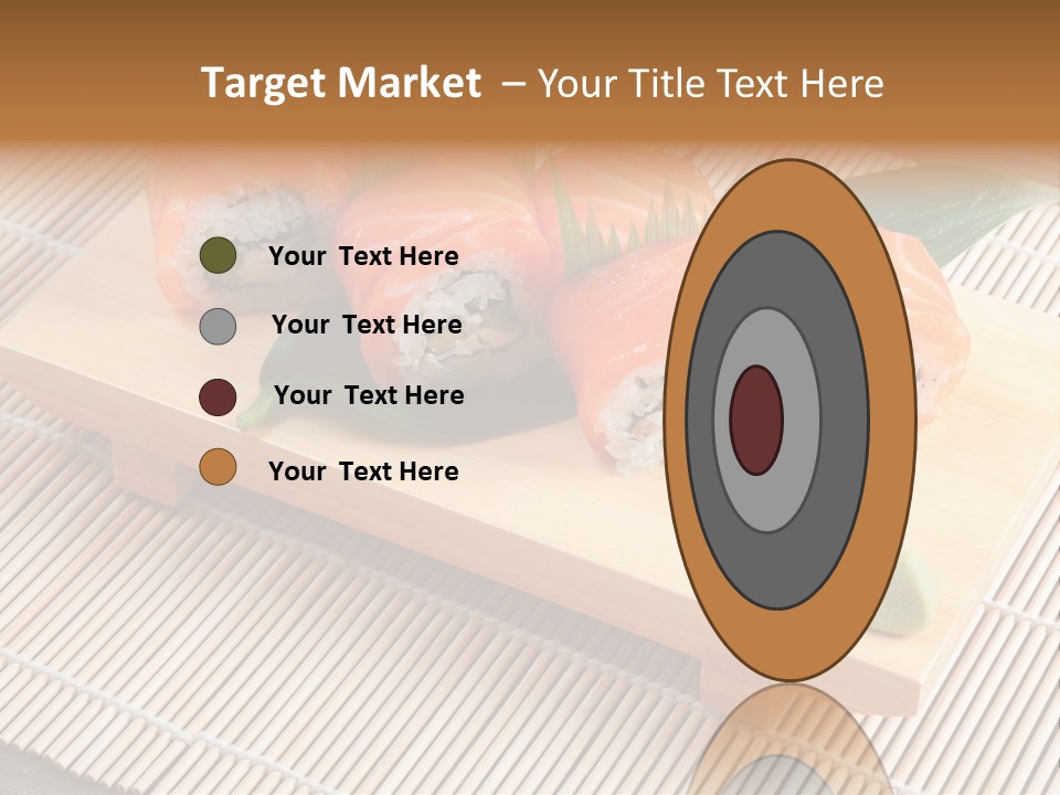 Aromatic Ginger Fish PowerPoint Template