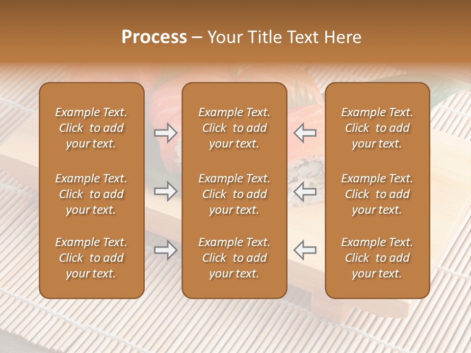 Aromatic Ginger Fish PowerPoint Template