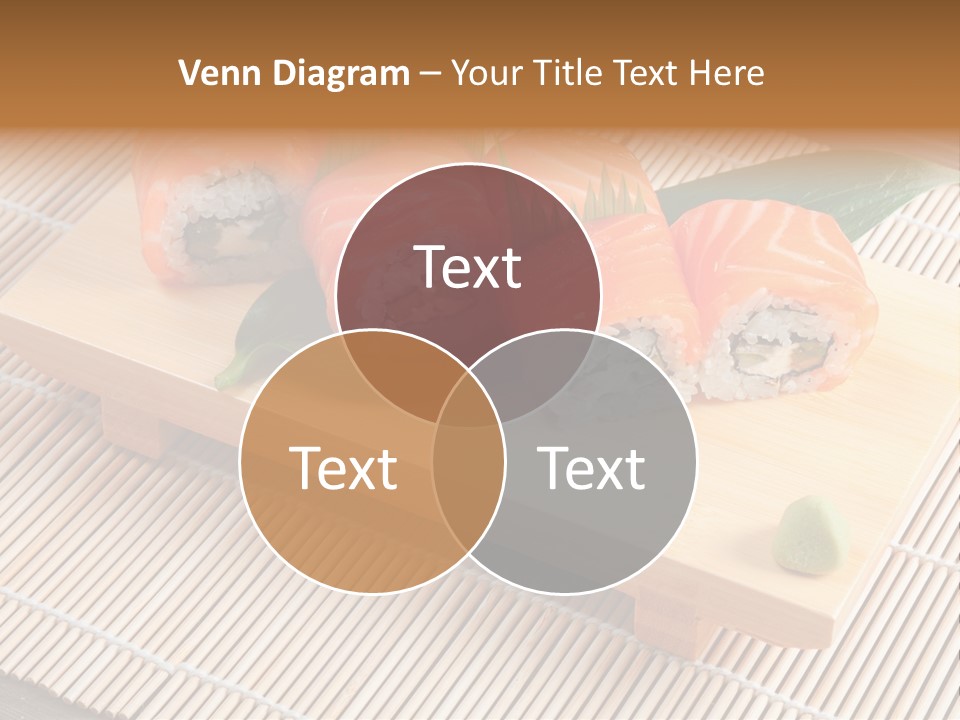 Aromatic Ginger Fish PowerPoint Template