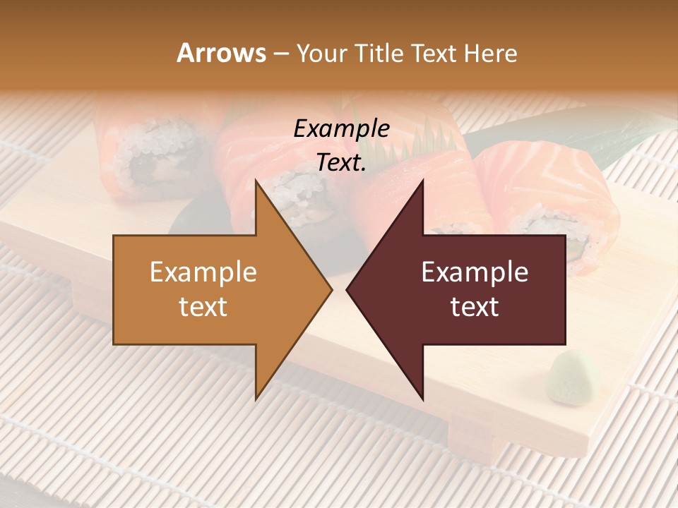 Aromatic Ginger Fish PowerPoint Template