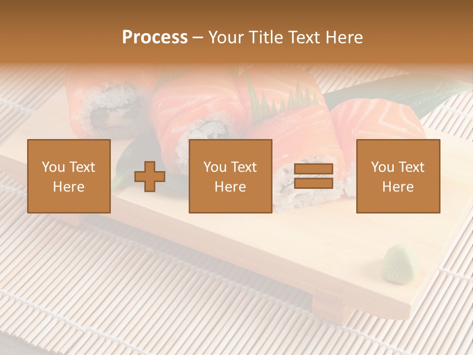 Aromatic Ginger Fish PowerPoint Template