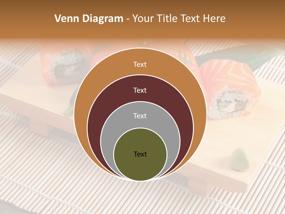 Aromatic Ginger Fish PowerPoint Template