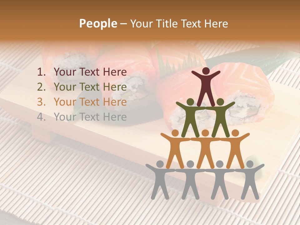 Aromatic Ginger Fish PowerPoint Template