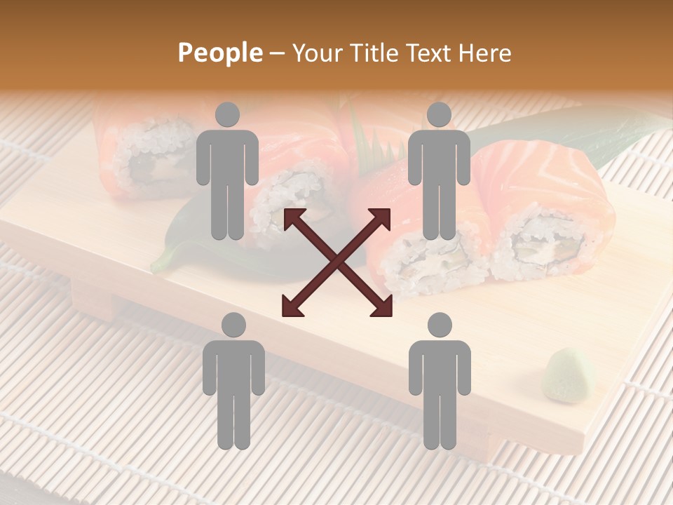 Aromatic Ginger Fish PowerPoint Template