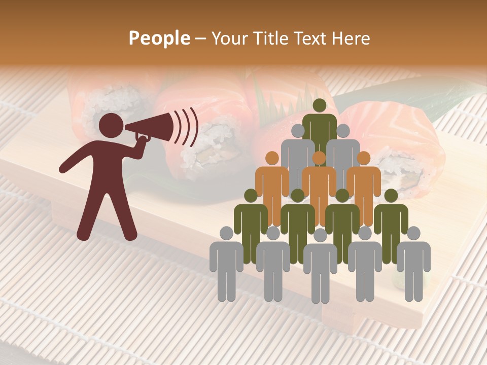 Aromatic Ginger Fish PowerPoint Template