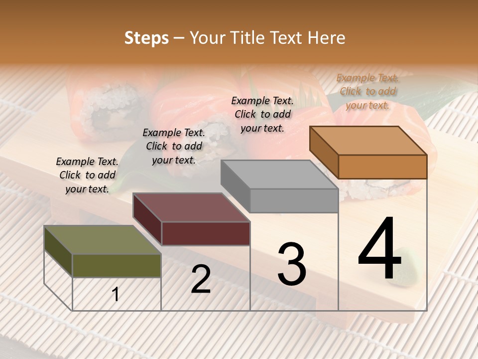 Aromatic Ginger Fish PowerPoint Template