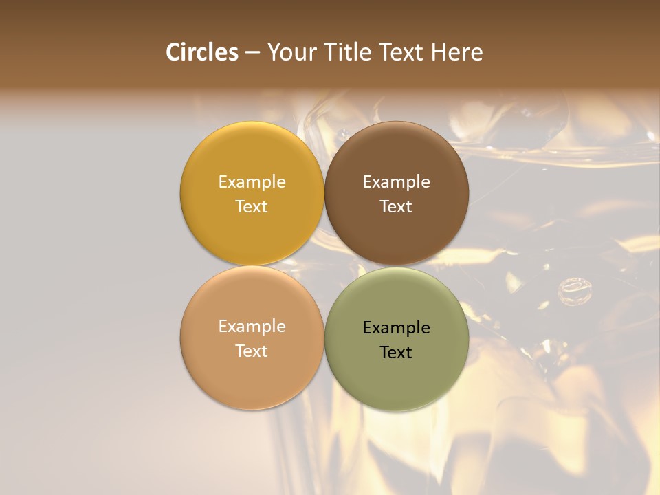 Yellow Alcohol Whiskey PowerPoint Template