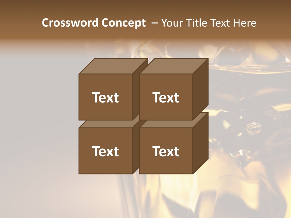Yellow Alcohol Whiskey PowerPoint Template
