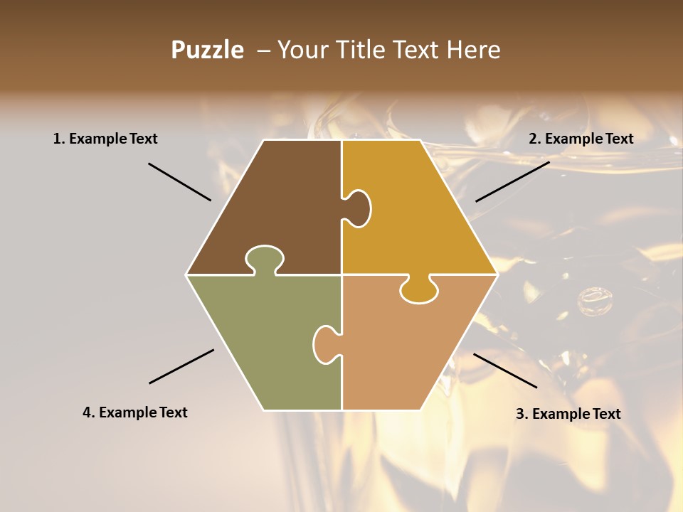 Yellow Alcohol Whiskey PowerPoint Template