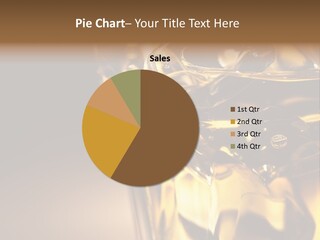 Yellow Alcohol Whiskey PowerPoint Template