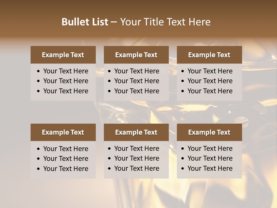 Yellow Alcohol Whiskey PowerPoint Template