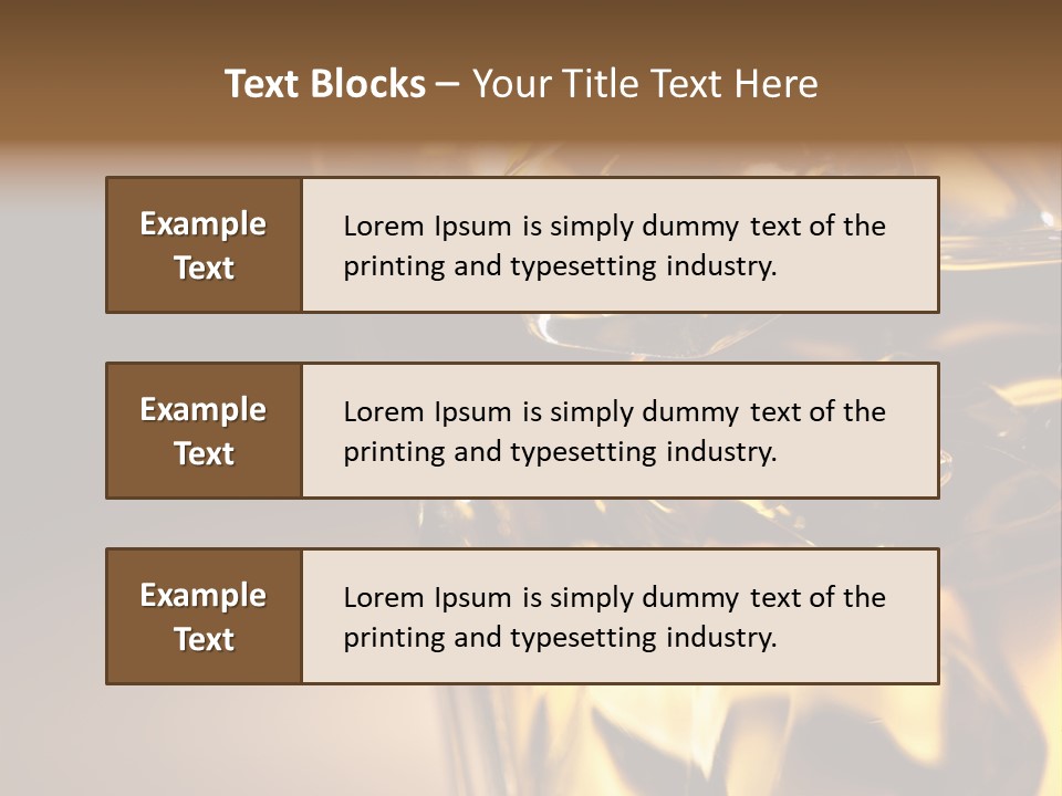 Yellow Alcohol Whiskey PowerPoint Template