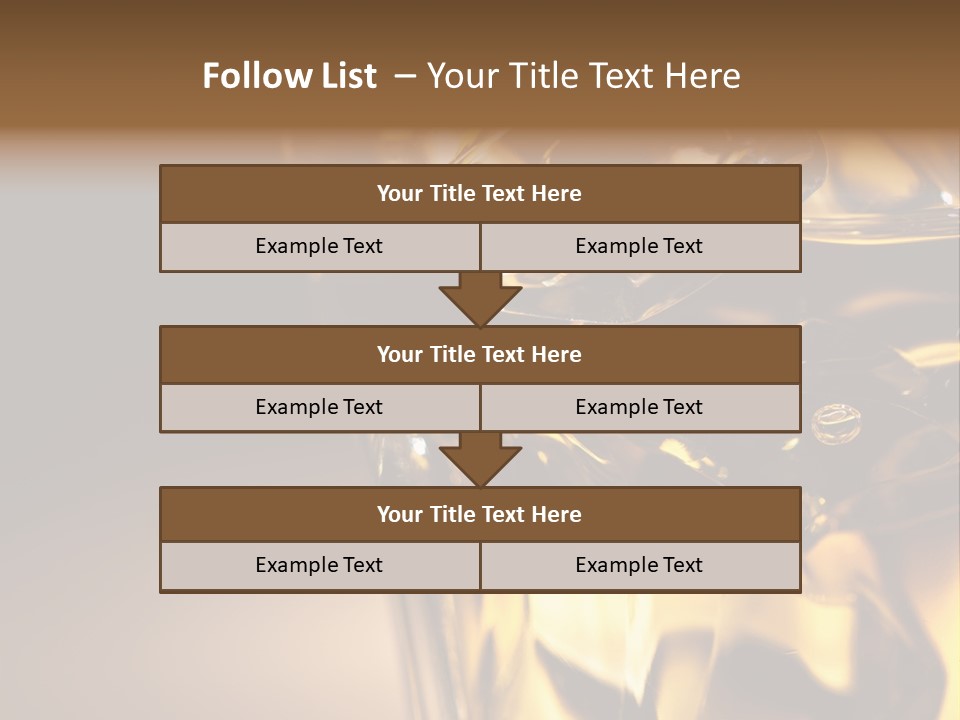 Yellow Alcohol Whiskey PowerPoint Template
