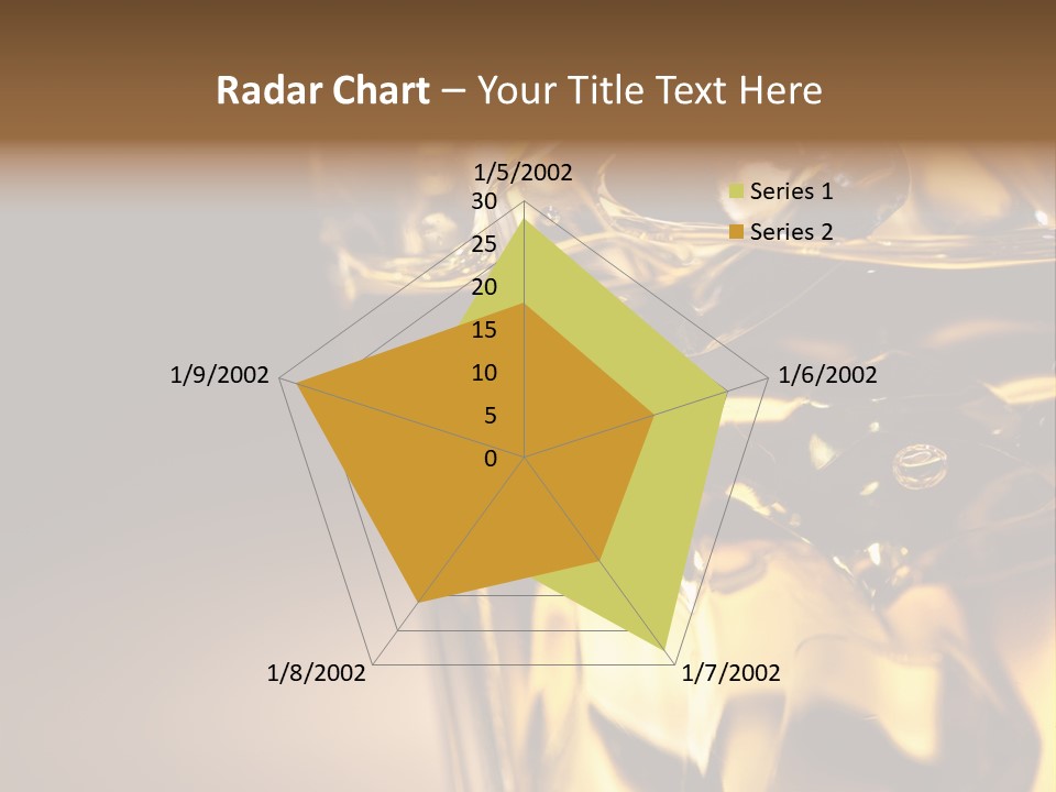 Yellow Alcohol Whiskey PowerPoint Template