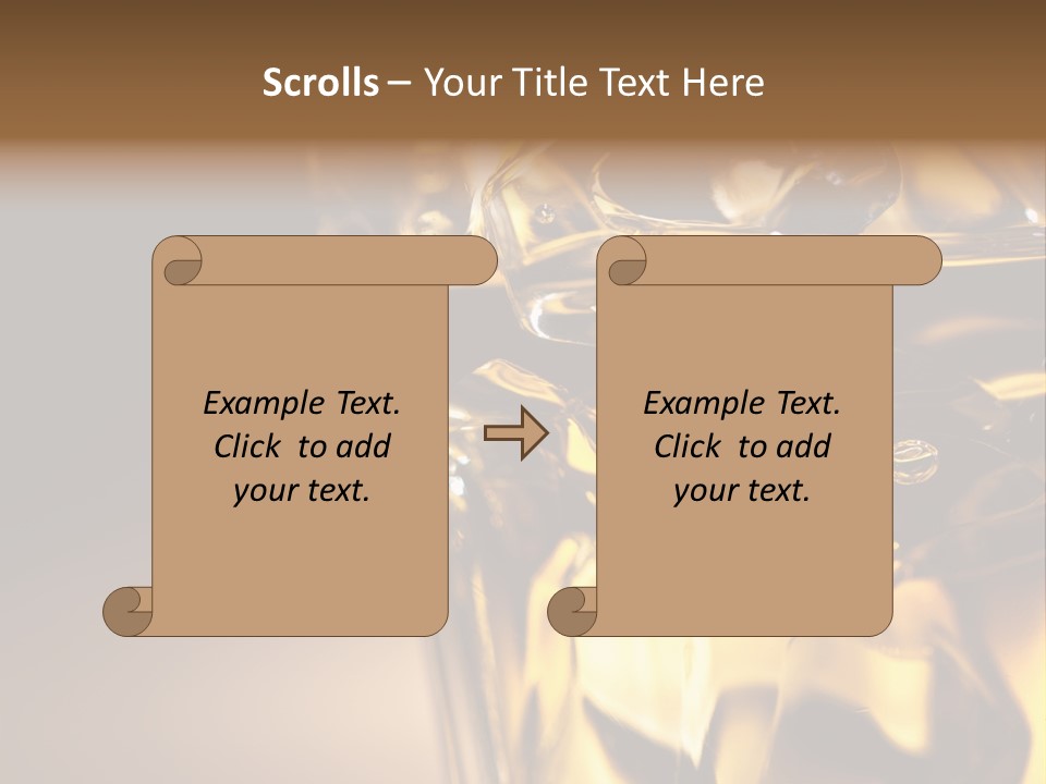 Yellow Alcohol Whiskey PowerPoint Template