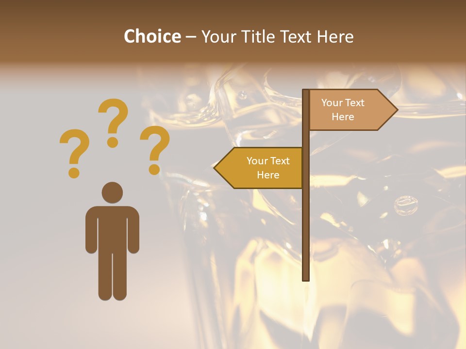 Yellow Alcohol Whiskey PowerPoint Template