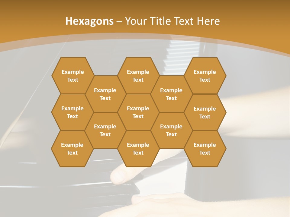 Classical Music Hand Instrument PowerPoint Template