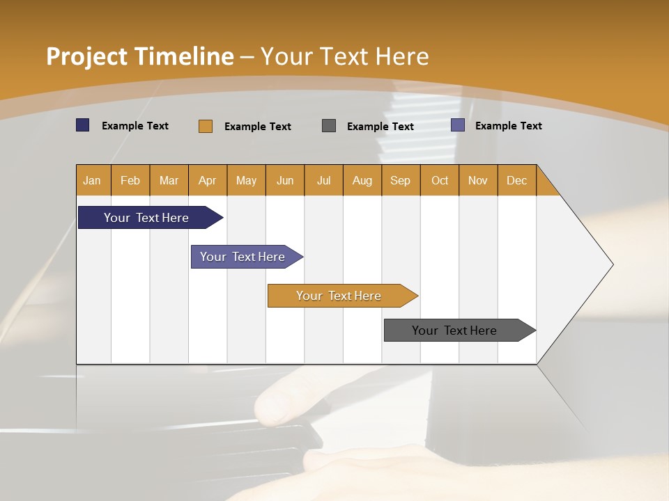 Classical Music Hand Instrument PowerPoint Template