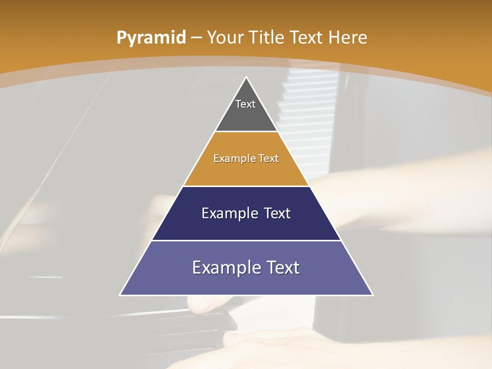 Classical Music Hand Instrument PowerPoint Template