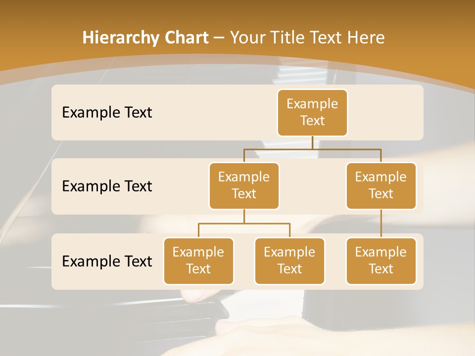 Classical Music Hand Instrument PowerPoint Template