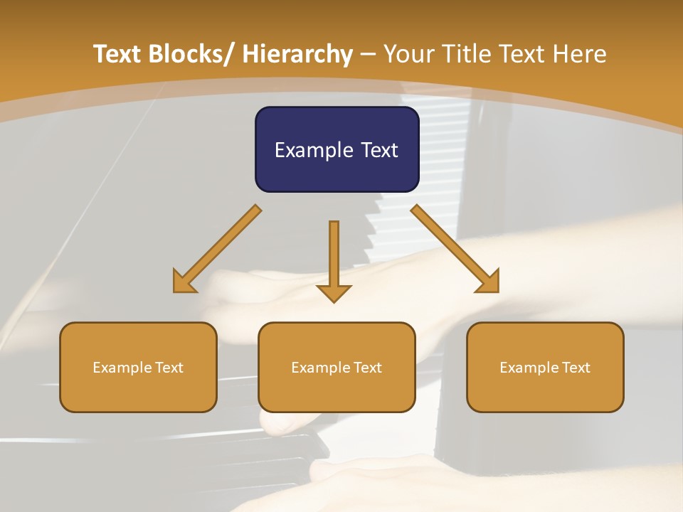 Classical Music Hand Instrument PowerPoint Template