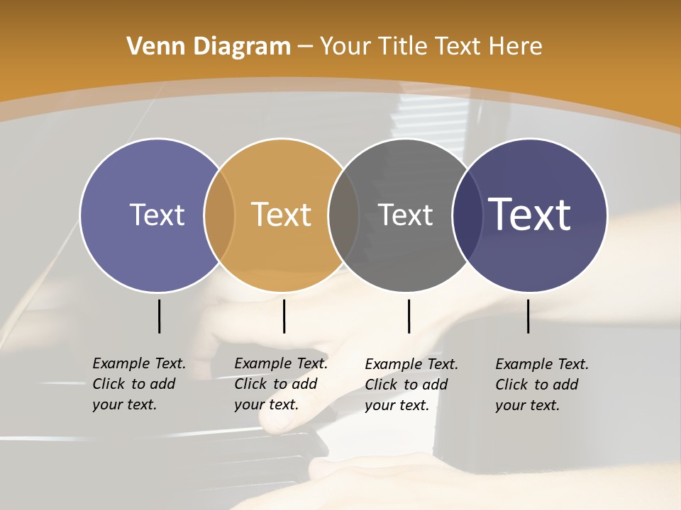 Classical Music Hand Instrument PowerPoint Template