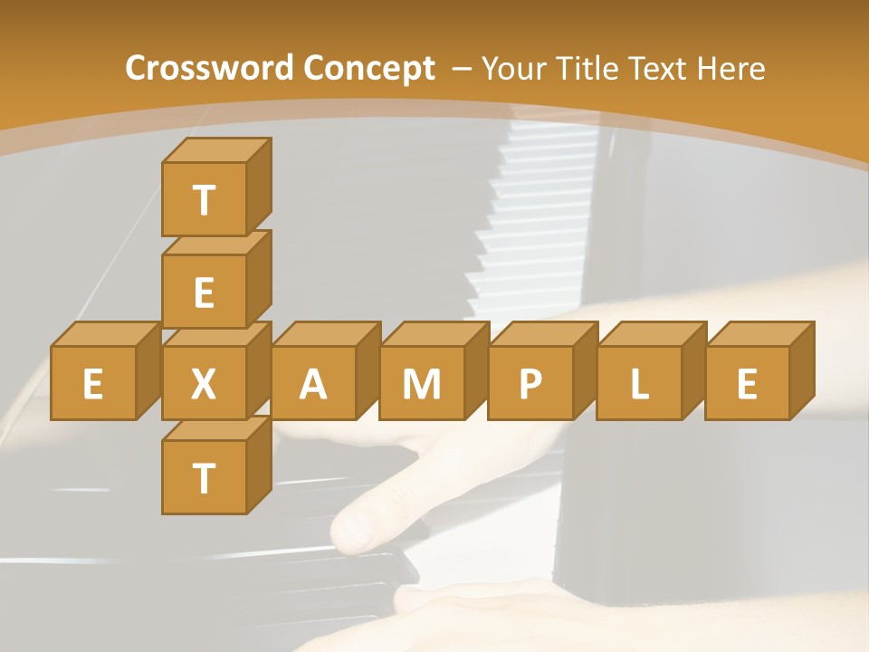 Classical Music Hand Instrument PowerPoint Template