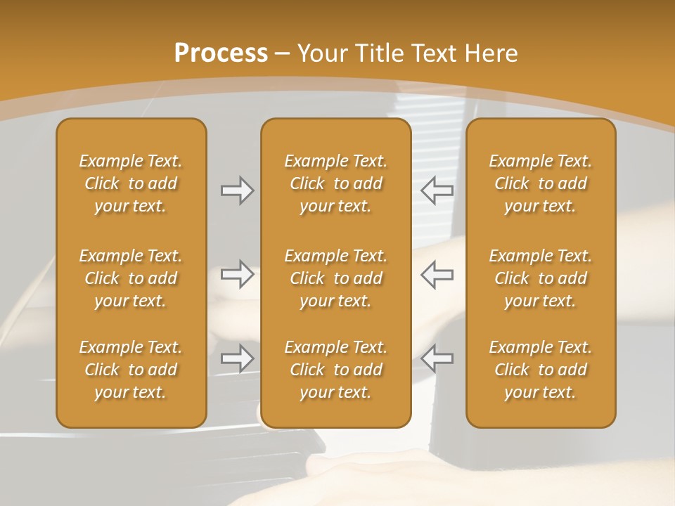 Classical Music Hand Instrument PowerPoint Template