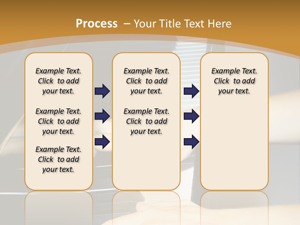 Classical Music Hand Instrument PowerPoint Template
