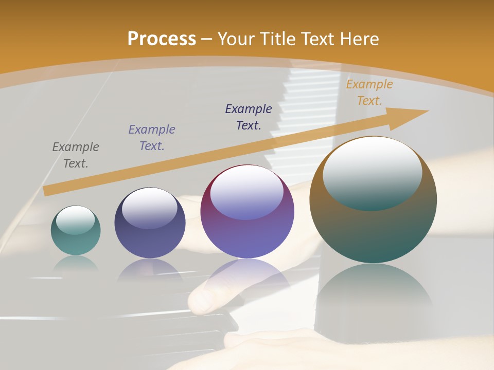 Classical Music Hand Instrument PowerPoint Template