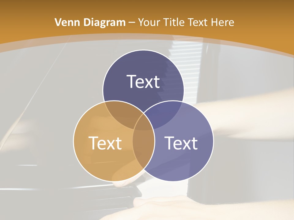 Classical Music Hand Instrument PowerPoint Template