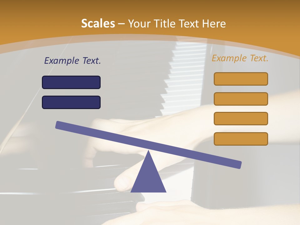 Classical Music Hand Instrument PowerPoint Template