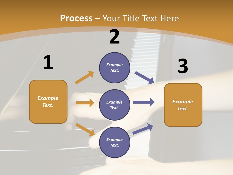 Classical Music Hand Instrument PowerPoint Template