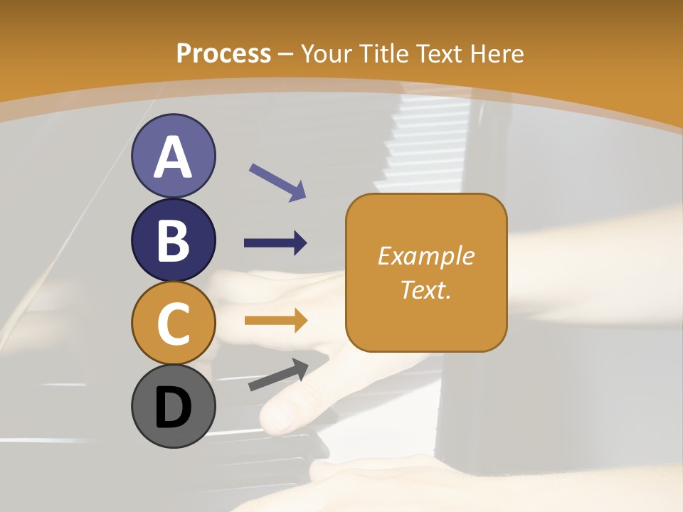 Classical Music Hand Instrument PowerPoint Template