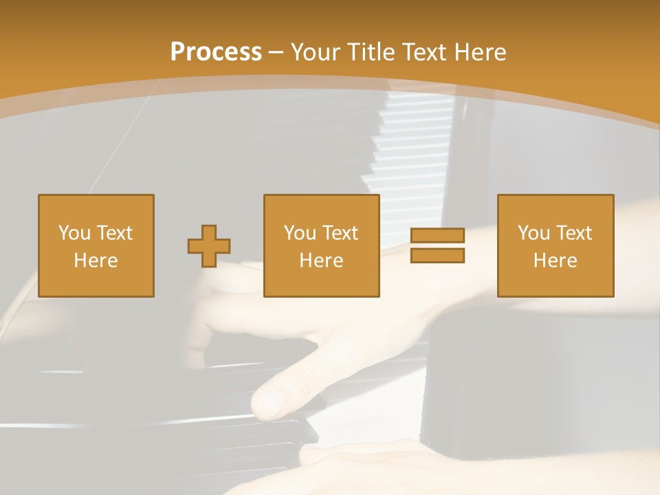 Classical Music Hand Instrument PowerPoint Template