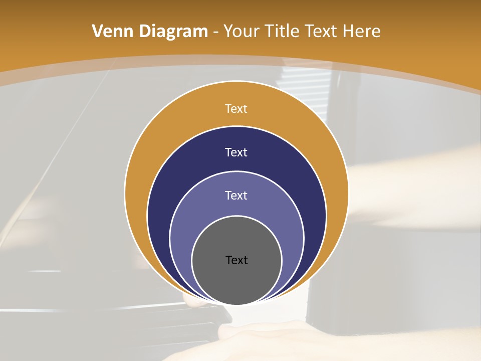 Classical Music Hand Instrument PowerPoint Template