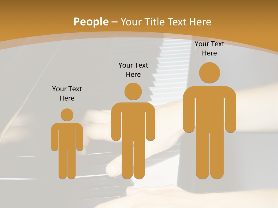 Classical Music Hand Instrument PowerPoint Template