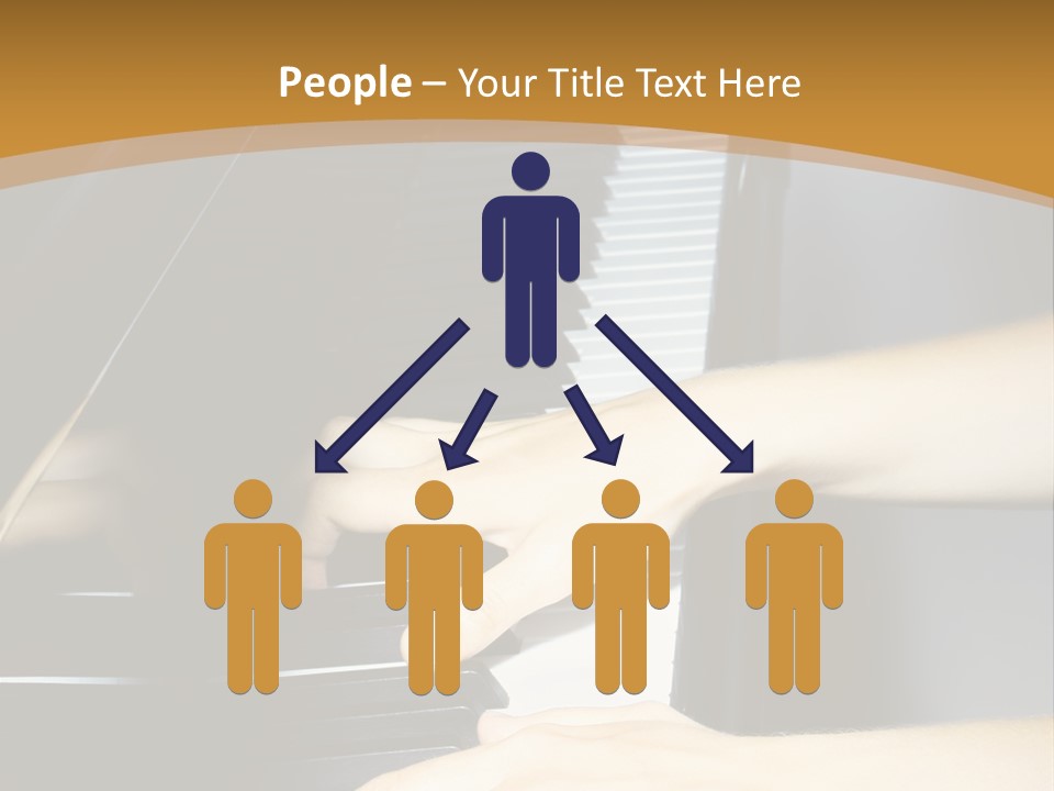 Classical Music Hand Instrument PowerPoint Template