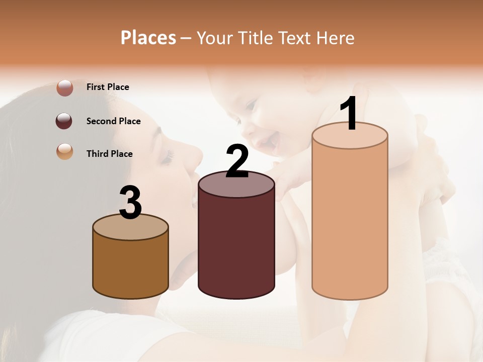 Fun Caucasian Beautiful PowerPoint Template