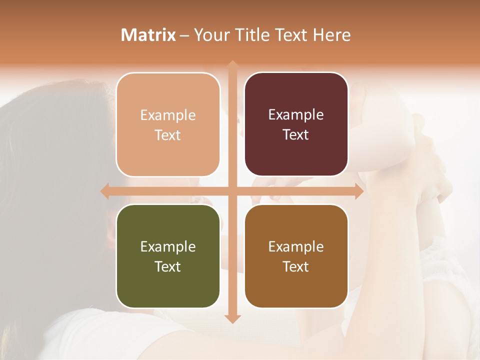 Fun Caucasian Beautiful PowerPoint Template