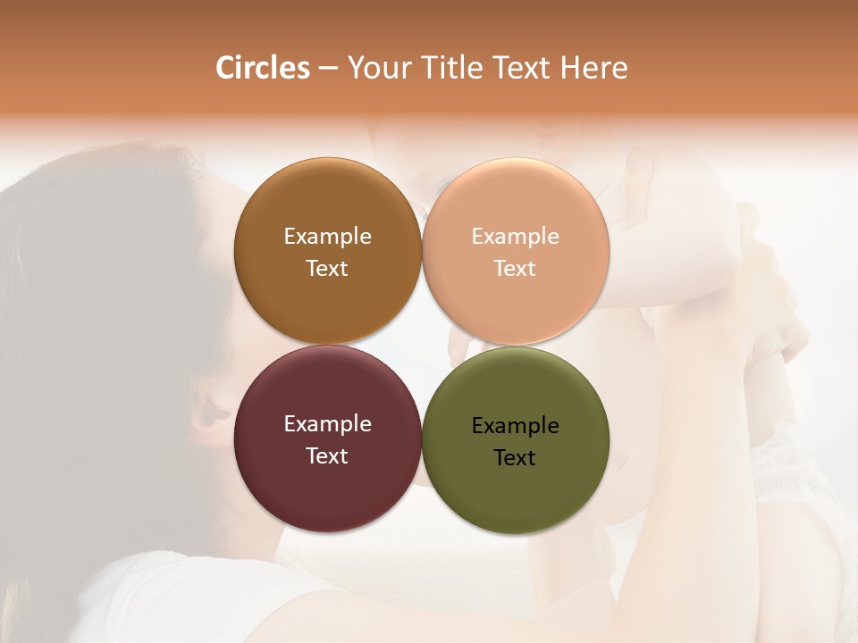 Fun Caucasian Beautiful PowerPoint Template