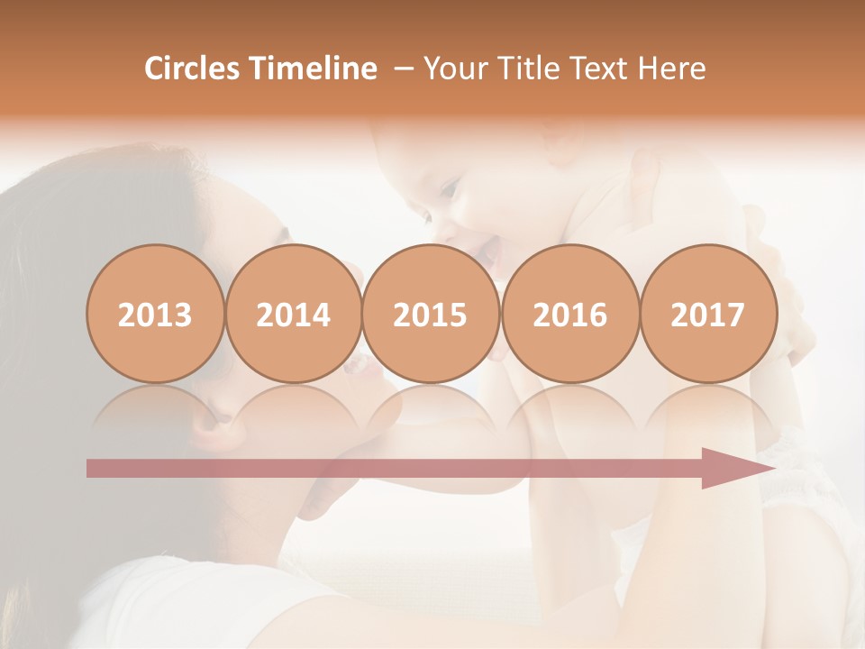 Fun Caucasian Beautiful PowerPoint Template