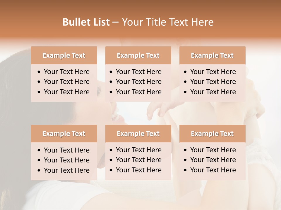 Fun Caucasian Beautiful PowerPoint Template