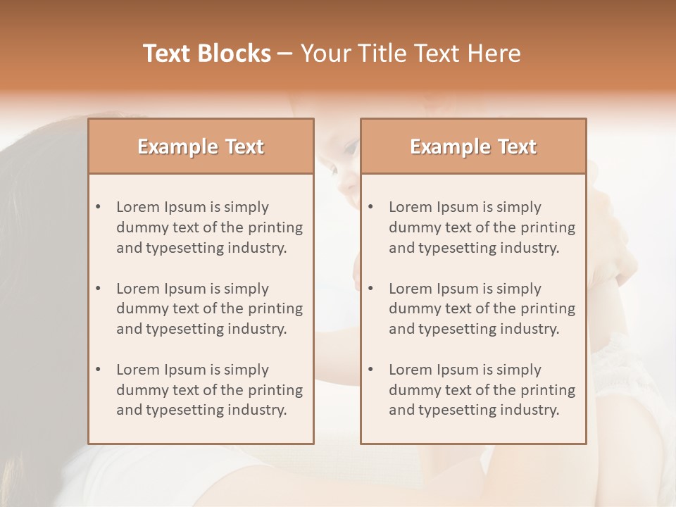 Fun Caucasian Beautiful PowerPoint Template