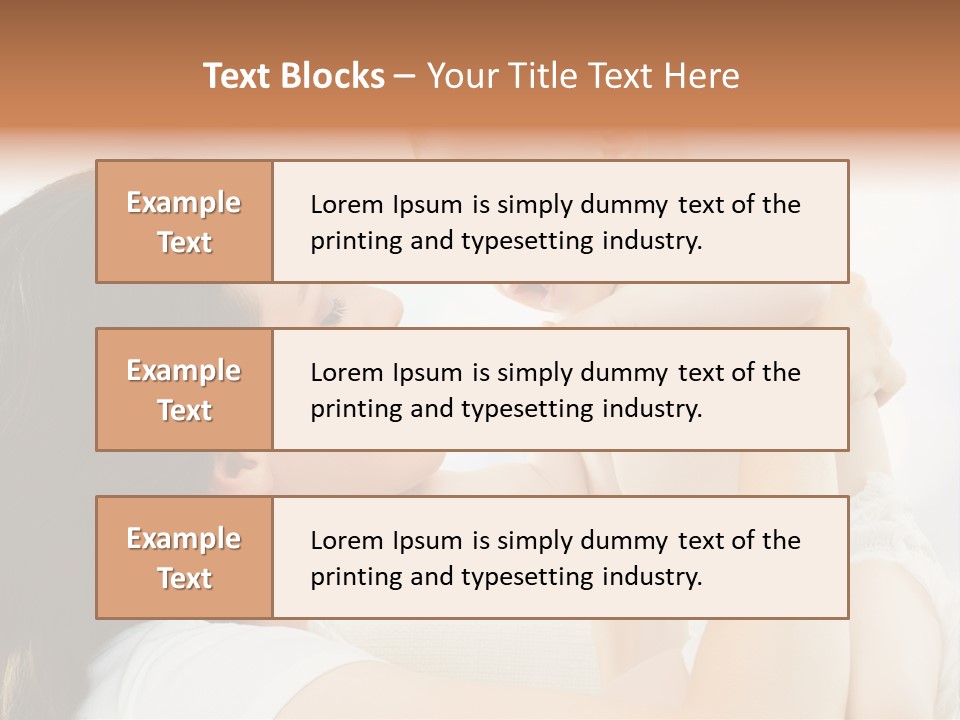 Fun Caucasian Beautiful PowerPoint Template